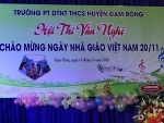 Lễ kỷ niệm ngày Nhà giáo Việt Nam 20/11/2020